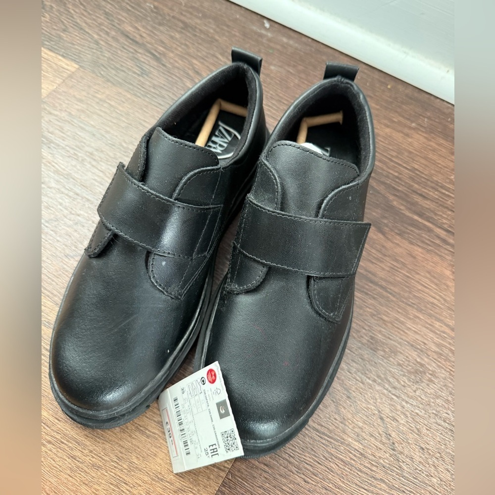 Zara Black Kids Oxfords